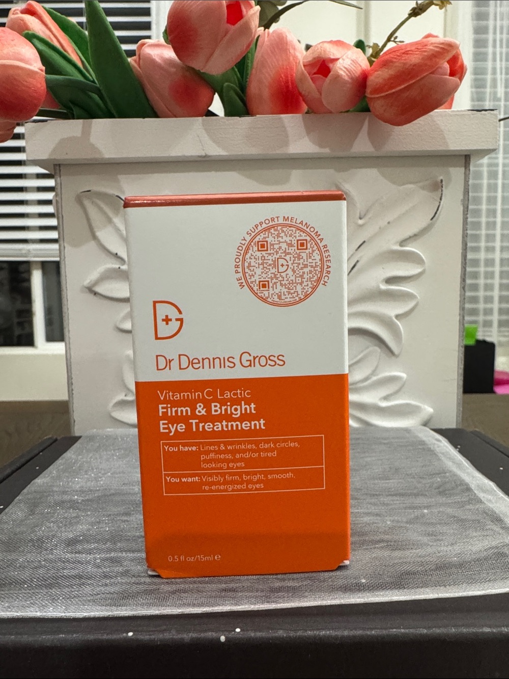#207 DR. DENNIS GROSS Vitamin C Lactic Firm & Bright Eye Treatment NEW IN BOX